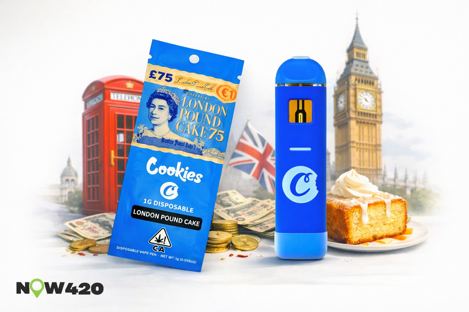Cookies London Pound Cake