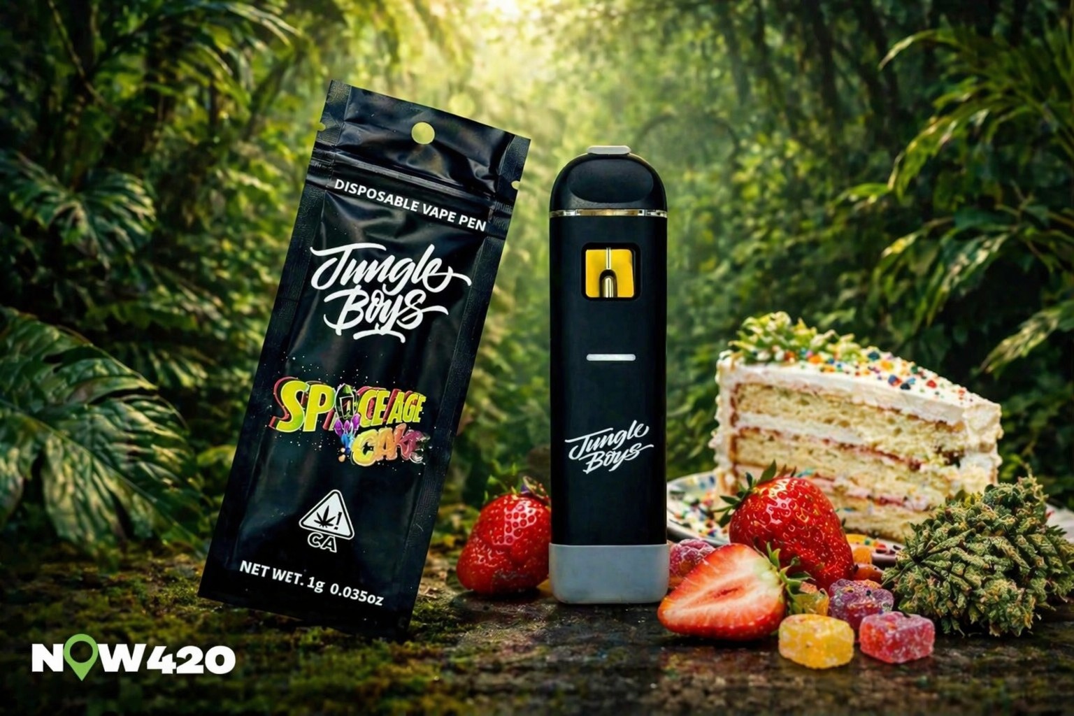 Jungle Boys Space Age Cake