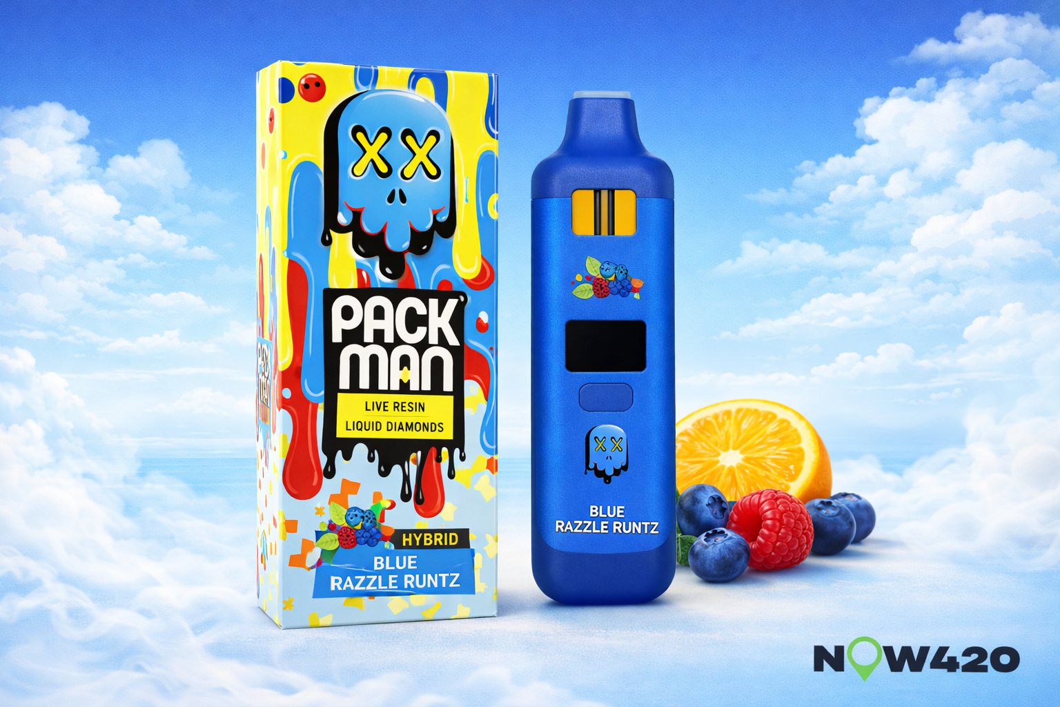 Packman Blue Razzle Runtz (2G)