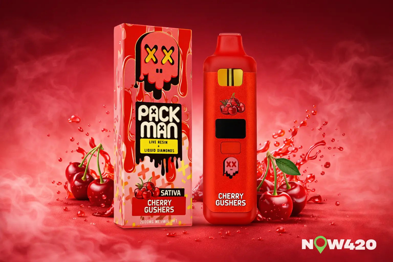 Packman Cherry Gushers (2G)